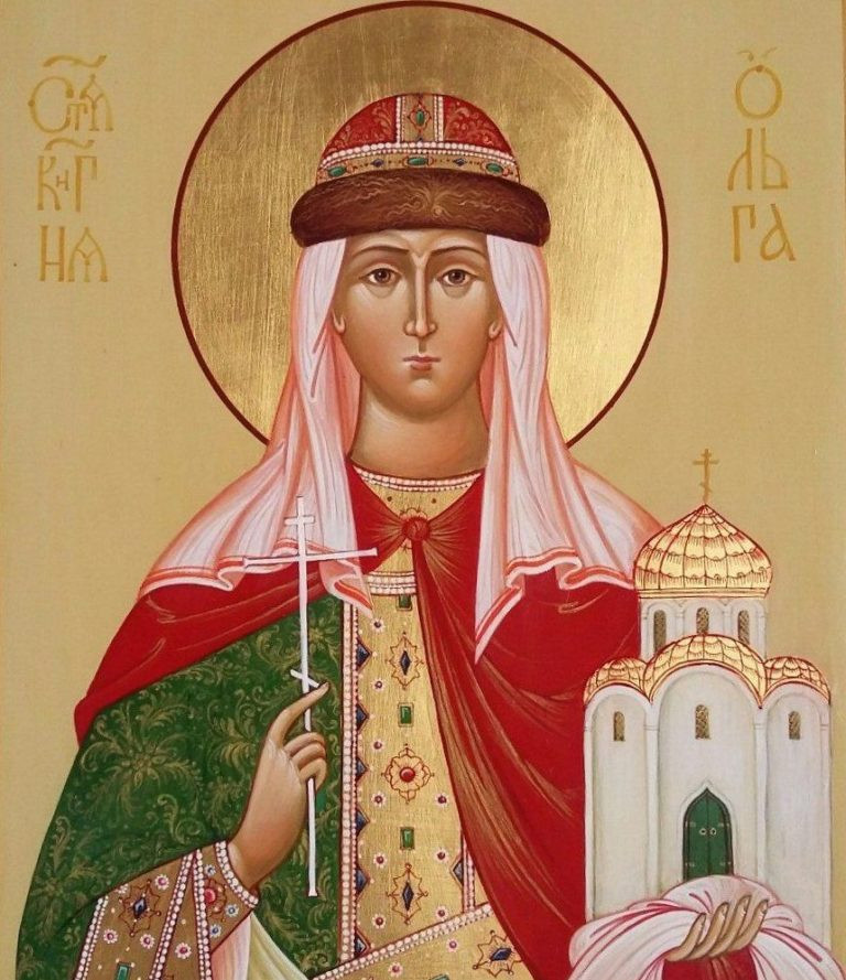 Икона Святой равноапостольной княгини Ольги