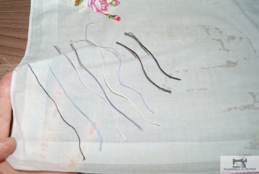 Как подготовить нитки для вышивки